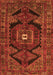 Persian Orange Traditional Rug, tr4204org