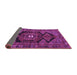 Sideview of Persian Purple Traditional Rug, tr4204pur