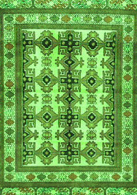 Persian Green Traditional Rug, tr4205grn