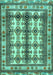 Persian Turquoise Traditional Rug, tr4205turq