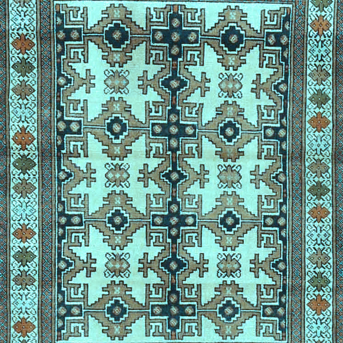 Persian Light Blue Traditional Rug, tr4205lblu