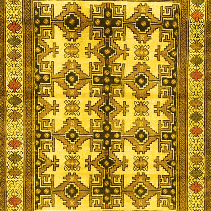 Persian Yellow Traditional Rug, tr4205yw