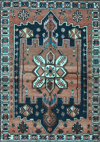 Persian Light Blue Traditional Rug, tr4206lblu