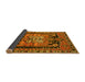 Sideview of Persian Yellow Traditional Rug, tr4206yw