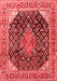 Medallion Red Traditional Area Rugs