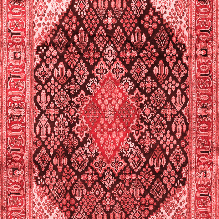 Medallion Red Traditional Area Rugs