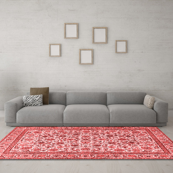 Traditional Red Washable Rugs