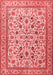 Persian Red Traditional Area Rugs