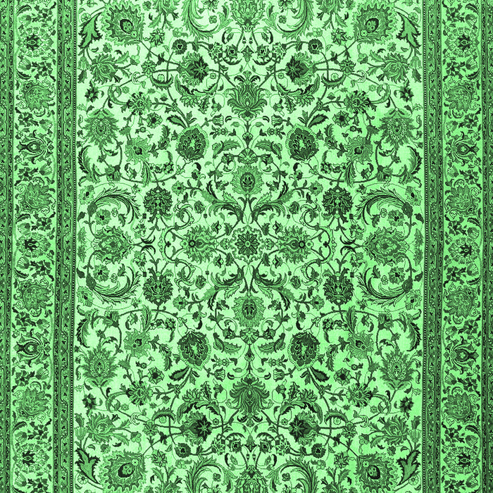 Persian Emerald Green Traditional Rug, tr4209emgrn