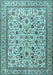 Persian Light Blue Traditional Rug, tr4209lblu