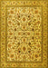 Persian Yellow Traditional Rug, tr4209yw