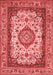 Medallion Red Traditional Area Rugs