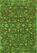 Persian Green Traditional Rug, tr4210grn