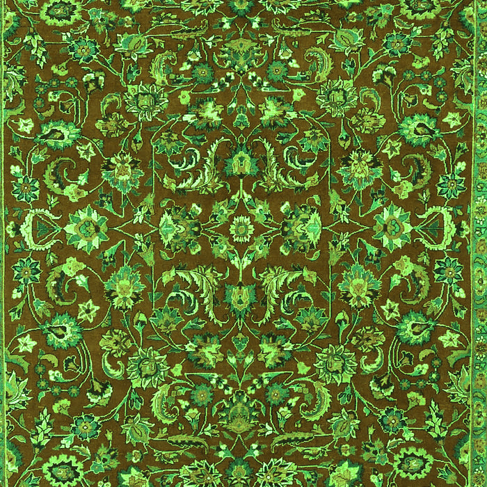 Persian Green Traditional Rug, tr4210grn