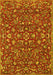 Persian Yellow Traditional Rug, tr4210yw