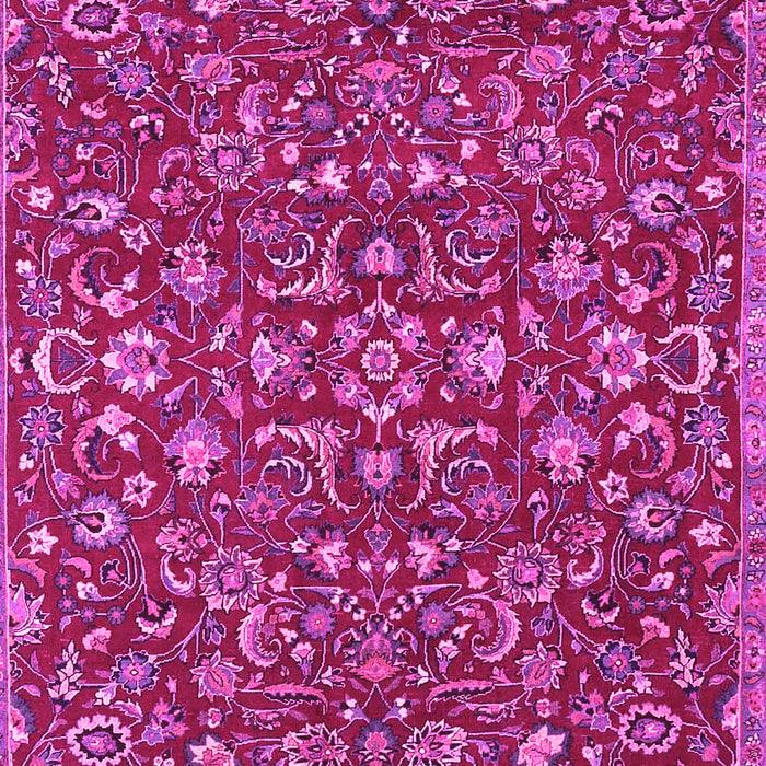 Machine Washable Persian Pink Traditional Rug, wshtr4210pnk