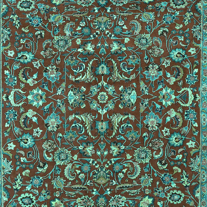 Persian Turquoise Traditional Rug, tr4210turq