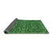 Sideview of Persian Emerald Green Traditional Rug, tr4210emgrn