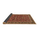 Sideview of Persian Brown Traditional Rug, tr4211brn