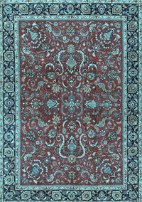 Persian Light Blue Traditional Rug, tr4211lblu