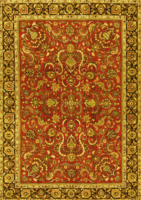 Persian Yellow Traditional Rug, tr4211yw