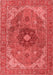 Medallion Red Traditional Area Rugs