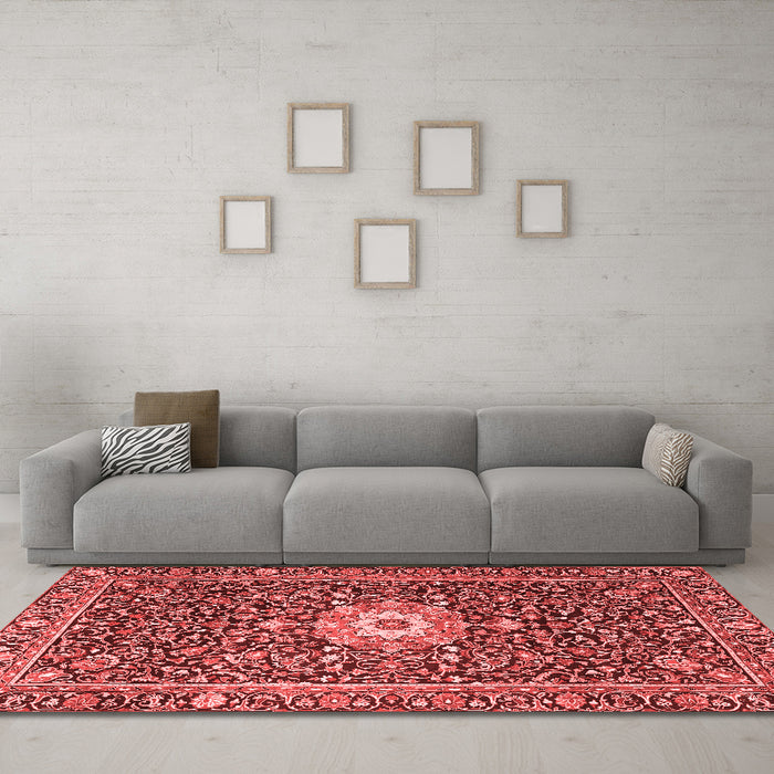 Traditional Red Washable Rugs