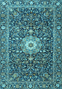 Persian Light Blue Traditional Rug, tr4213lblu