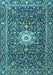 Persian Light Blue Traditional Rug, tr4213lblu