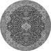 Square Persian Gray Traditional Rug, tr4214gry