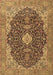 Persian Brown Traditional Rug, tr4214brn