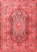 Persian Red Traditional Area Rugs