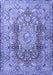 Persian Blue Traditional Rug, tr4215blu