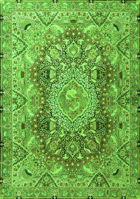Persian Green Traditional Rug, tr4215grn