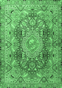 Persian Emerald Green Traditional Rug, tr4215emgrn
