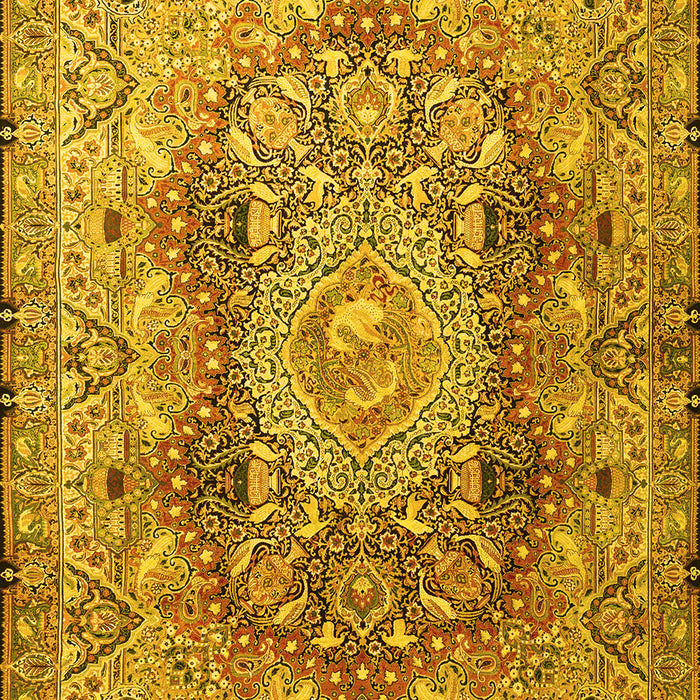 Persian Yellow Traditional Rug, tr4215yw