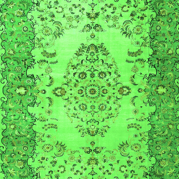 Persian Green Traditional Rug, tr4216grn
