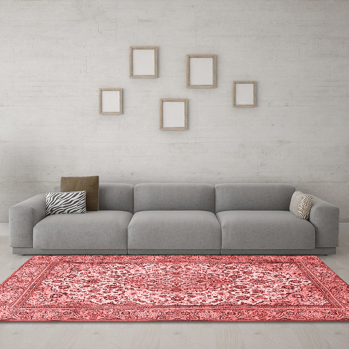 Traditional Red Washable Rugs
