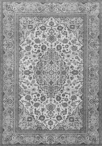 Medallion Gray Traditional Rug, tr4218gry