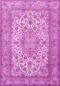 Medallion Pink Traditional Rug, tr4218pnk