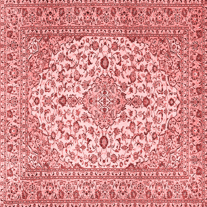 Medallion Red Traditional Rug, tr4219red