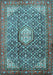 Persian Light Blue Traditional Rug, tr421lblu
