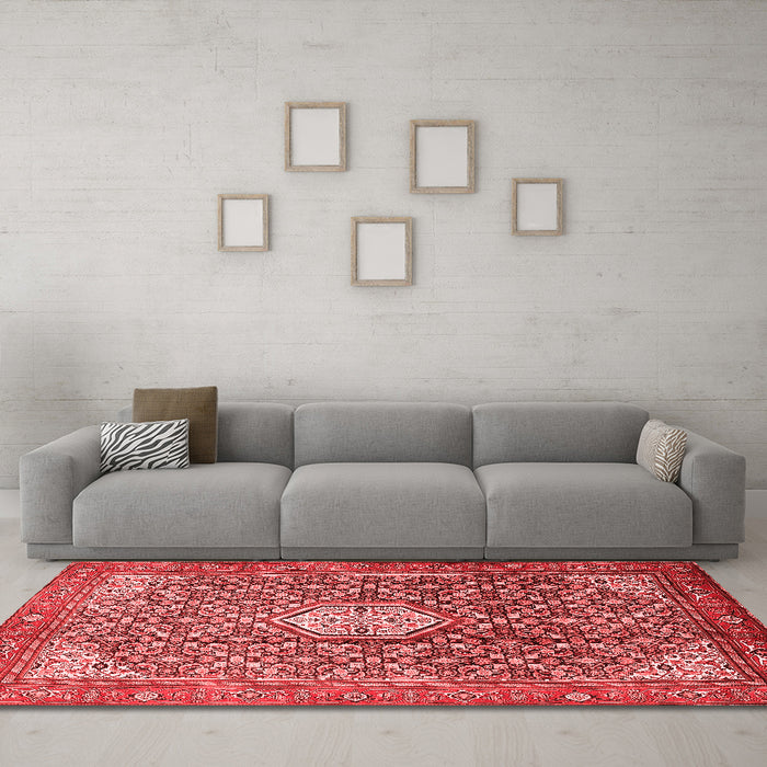 Traditional Red Washable Rugs