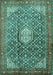 Persian Turquoise Traditional Rug, tr421turq
