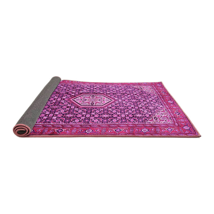 Sideview of Persian Pink Traditional Rug, tr421pnk