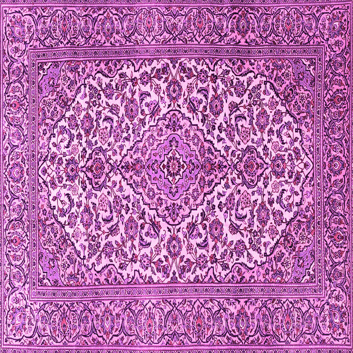 Square Medallion Pink Traditional Rug, tr4220pnk