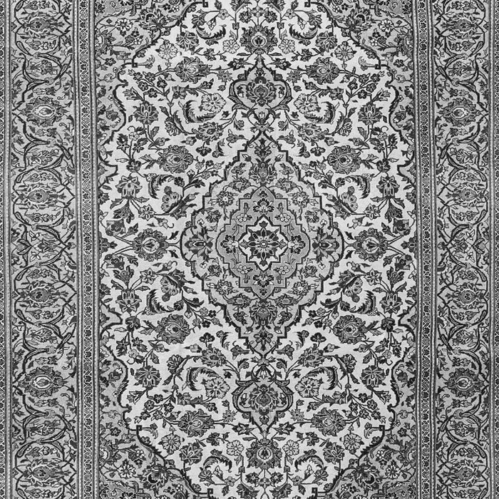 Medallion Gray Traditional Rug, tr4220gry