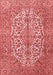 Medallion Red Traditional Area Rugs