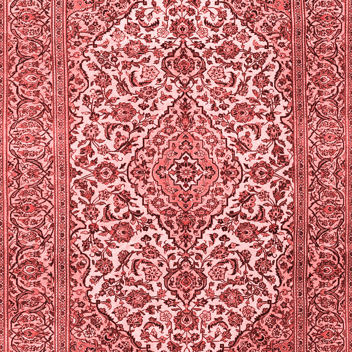Medallion Red Traditional Area Rugs