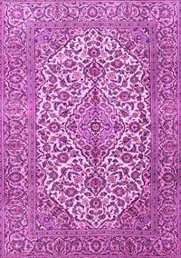 Medallion Pink Traditional Rug, tr4220pnk